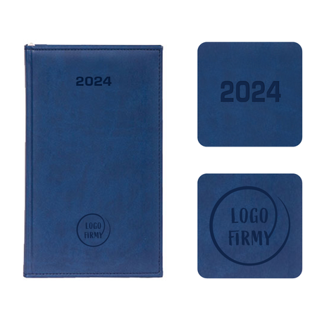 Kalendarz Książkowy A6 Tygodniowy Vivella Granatowy 4716