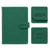 Kalendarz Książkowy A5 Dzienny Zamykany na magnes Zielony A839