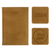 Kalendarz Książkowy A5 Dzienny Madera Złoty