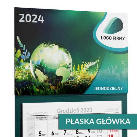 Kalendarz Jednodzielny STANDARD Główka Płaska