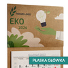 Kalendarz Trójdzielny EKOLOGICZNY KREM Główka Płaska