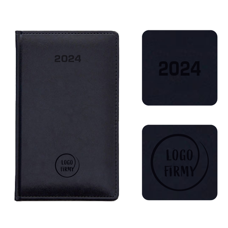 Kalendarz Książkowy A6 Tygodniowy Nebraska Exclusive Granatowy A227