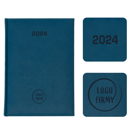 Kalendarz Książkowy B5 Dzienny Vivella Niebieski F417