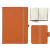 Notes Książkowy B6 KROPKI Vivella z gumką Pomarańczowy A858