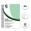 Notes spiralowany A4 25 kartek