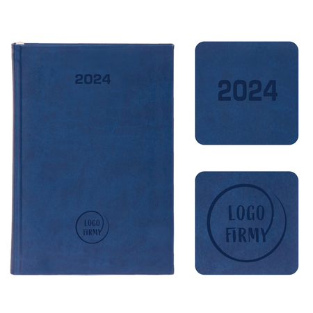 Kalendarz Książkowy A5 Tygodniowy Vivella Granatowy 4716