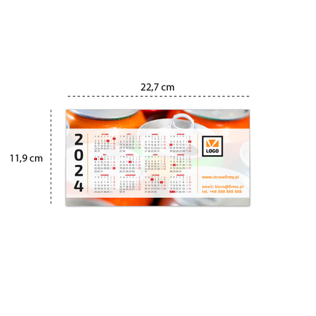 Kalendarz Biurkowy Piramidka Economic