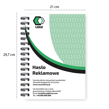 Notes spiralowany A4 50 kartek