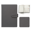 Kalendarz Książkowy A5 Dzienny Zamykany na magnes Grafitowy F493/M