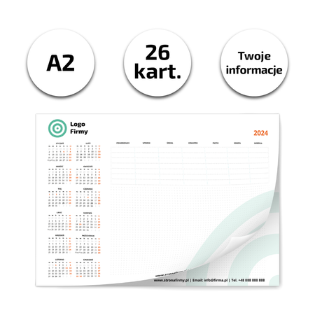 Biuwar A2 26 kartek 