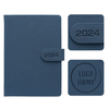 Kalendarz Książkowy A5 Dzienny Zamykany na magnes Granatowy A841