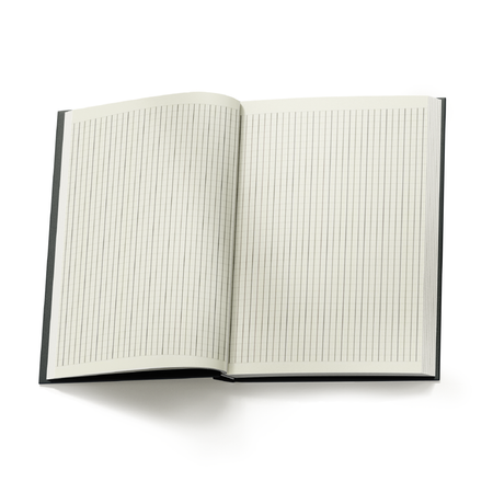 Notes Książkowy A5 KRATKA Vivella z gumką Zielony 4720