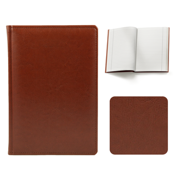 Notes Książkowy A5 LINIE Nebraska Brązowy A220