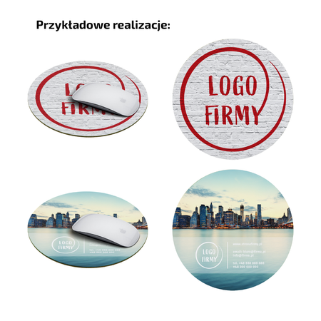 Podkładka pod myszkę Okrągła