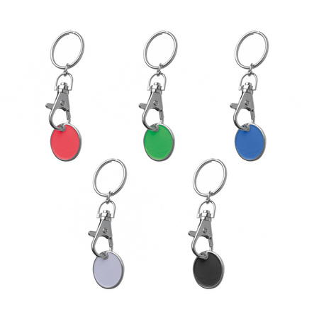 Brelok metalowa żeton