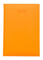 Kalendarz Książkowy A5 Dzienny Neon Pomarańcz F288