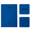 Kalendarz Książkowy B5 Tygodniowy Denim Niebieski F707