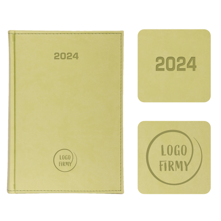 Kalendarz Książkowy A4 Tygodniowy Vivella Oliwkowy A967