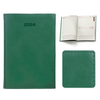 Kalendarz Książkowy B5 Dzienny Nebraska Zielony Jasny A224