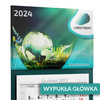 Kalendarz Jednodzielny LUX Główka Wypukła Folia Mat + UV