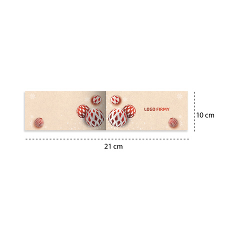 Kartka Świąteczna Ekologiczna DL