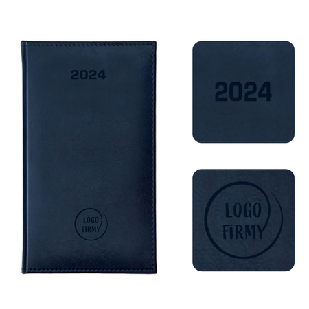 Kalendarz Książkowy A6 Tygodniowy Nebraska Niebieski A226