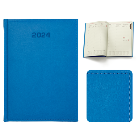Kalendarz Książkowy B5 Tygodniowy Vivella Niebieski Jasny F003