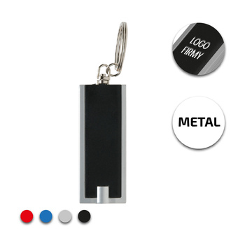 Brelok plastikowy z latarką