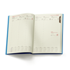 Kalendarz Książkowy B5 Tygodniowy Vivella Niebieski Jasny F003