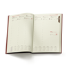 Kalendarz Książkowy A4 Tygodniowy Vivella Bordowy 4700