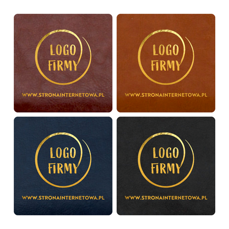 Tłoczenie logo z folią