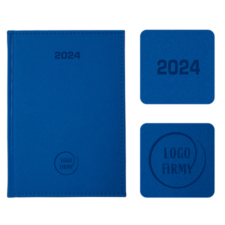 Kalendarz Książkowy B5 Tygodniowy Denim Niebieski F707