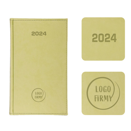 Kalendarz Książkowy A6 Tygodniowy Vivella Oliwkowy A967