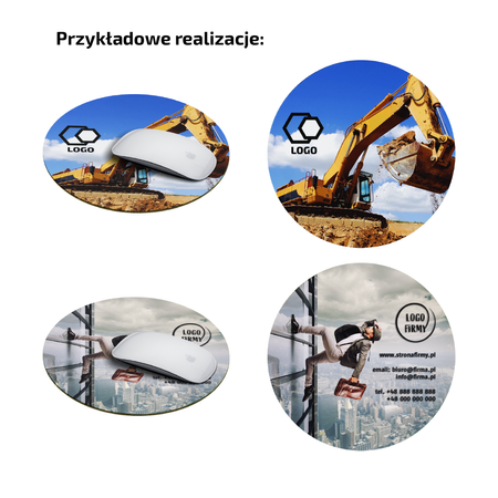 Podkładka pod myszkę Okrągła