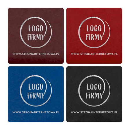 Tłoczenie logo z folią