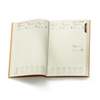 Kalendarz Książkowy A4 Tygodniowy Vivella Beżowy E274