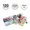 Puzzle 120 elementów pudełko składane