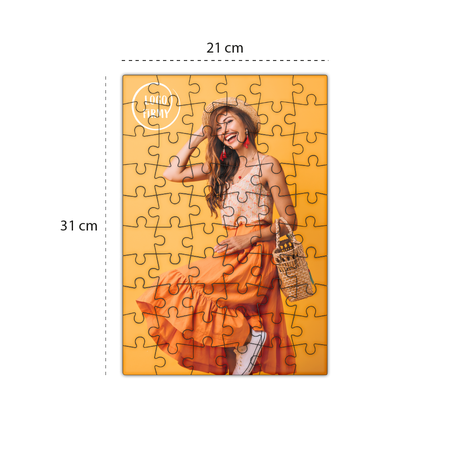 Puzzle 60 elementów wieko + dno