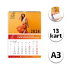 Kalendarz Ścienny Wieloplanszowy A3 Kart 13