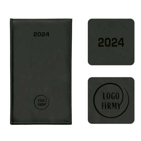 Kalendarz Książkowy A6 Tygodniowy Nebraska Zielony A299