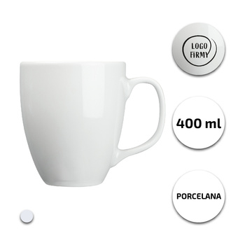 Kubek Porcelanowy duży 400 ml