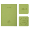 Kalendarz Książkowy A5 Dzienny Vellutino Oliwkowy F976