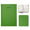 Kalendarz Książkowy A4 Dzienny Vivella Zielony Jasny E478