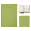 Kalendarz Książkowy A5 Dzienny Vellutino Oliwkowy F976