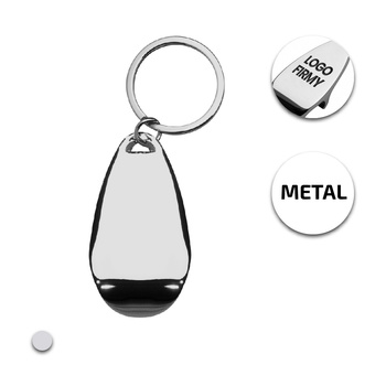 Brelok metalowy z otwieraczem