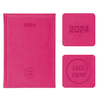Kalendarz Książkowy B5 Dzienny Vivella Różowy 4881