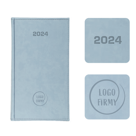 Kalendarz Książkowy A6 Tygodniowy Vivella Błękit A966