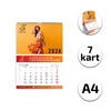 Kalendarz Ścienny Wieloplanszowy A4 Kart 7