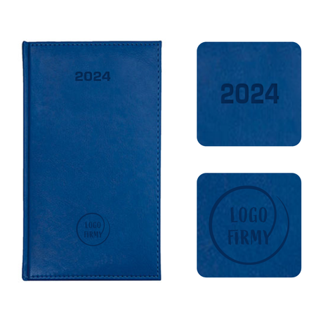 Kalendarz Książkowy A6 Tygodniowy Nebraska Niebieski Jasny D140